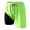 Green, variant on Mens Swim Trunks with Compression Liner 2 in 1 Elastic Waist Drawstring Straight Leg Beach Shorts with Pockets