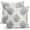 Floral Blue, variant on Brown Toile Pillow Covers 16x16 Inch Set of 2 Tan and Beige French Country Linen Decorative Throw Pillow Case English Cottage Vintage Cushion Cover for Bedroom Sofa Living Room Ch