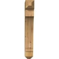 thumbnail image 2 of Ekena Millwork 4"W x 16"D x 28"H Imperial Craftsman Rough Sawn Bracket, Western Red Cedar, 2 of 4