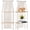 2-Elegant, variant on 2 Classic Macrame Floating Shelves Boho Woven Rope Storage Organizer