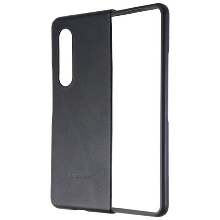 UPC 887276575162 product image for Samsung Leather Protective Cover for Galaxy Z Fold3 5G - Black (EF-VF926LBEGUS) | upcitemdb.com