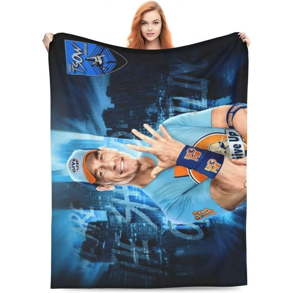 John Wrestler Cena Blanket Ultra Soft Living Room/Bedroom Air Conditioning Blanket 60"x50"