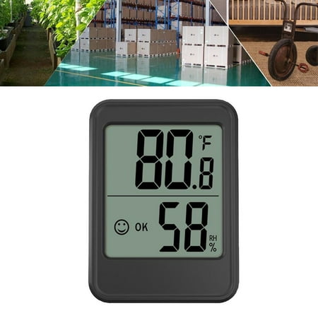 

Indoor Digital Hygrometer Thermometer LCD Temperature Humidity Gauge Meter