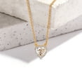thumbnail image 3 of Diamond Pendant Necklace For Women | 5 Carat IGI Certified Heart Shape Lab Grown Diamond | Flaire Halo Lab Diamond Pendant Necklace 18K Yellow Gold | FG-VS1-VS2 Quality Friendly Diamonds, 3 of 6