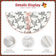 thumbnail image 3 of Sikiie Hand Drawn Turtle Nativity Christmas Tree Skirt, Jesus Christian Winter Holiday Tree Mat Decoration(30-48IN)48", 3 of 6