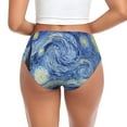 thumbnail image 3 of Womens Underwear - The Starry Night No Show Seamless Underwear for Women, Stretch Women's Panties, Hipster Soft Comfort Ladies Panties Bikini Underwear Briefs, 3 of 6