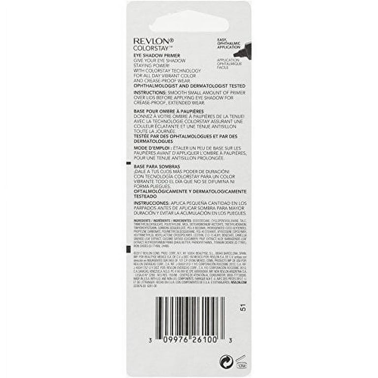Eyeshadow Primer by Revlon, ColorStay 24 Hour Eye Primer