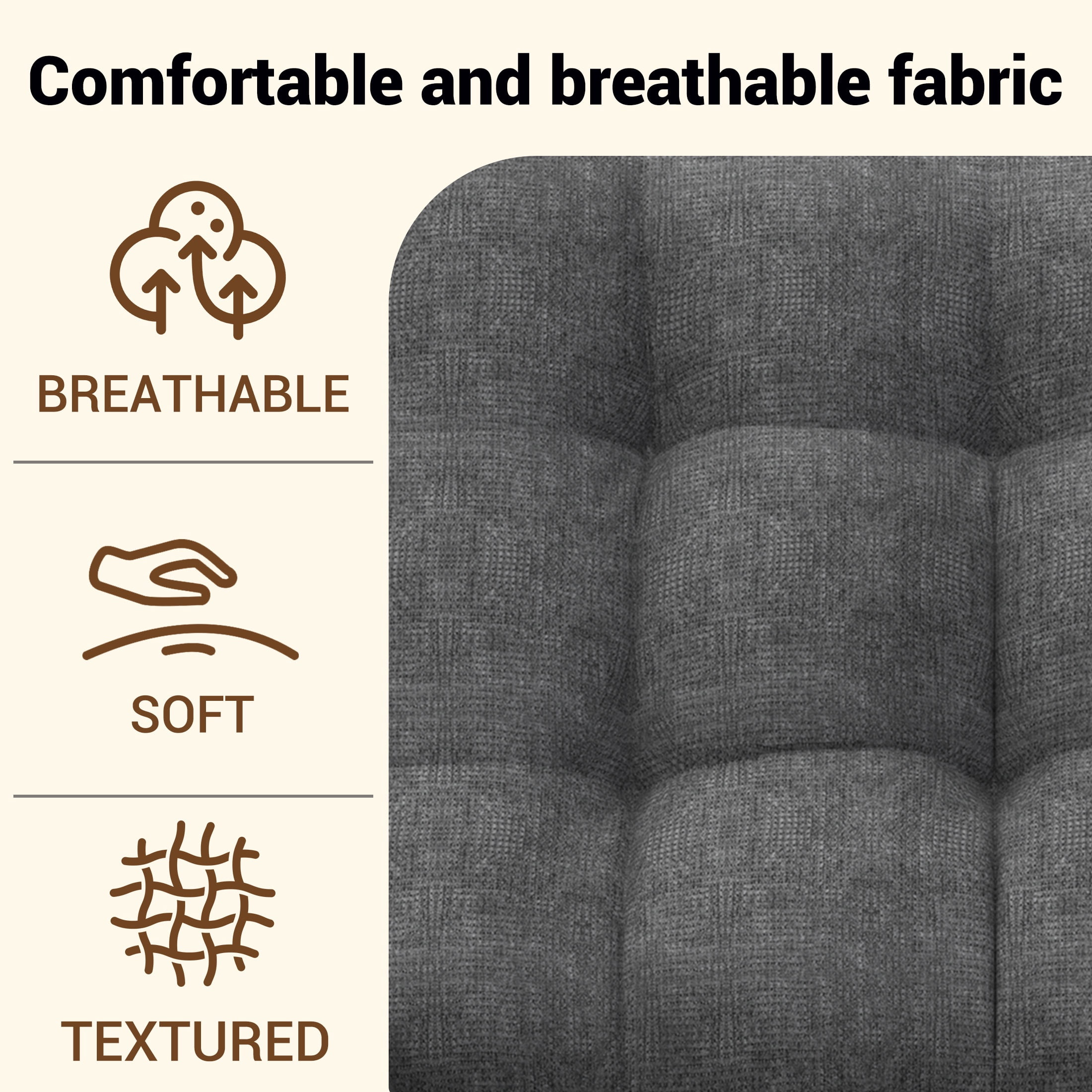UHOMEPRO Small Electric Recliner Chair for Seniors, Compact Recliner for Small Spaces with Wider Seat Comfort, Easy Remote Control, Adjustable Backrest & Footrest