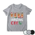 thumbnail image 2 of mgoYE Matching Family Christmas Cute Pattern Christmas Gift Kids T-Shirt Parent-Child Short Sleeves(Black,9-10 Years), 2 of 5