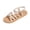 Beige, variant on Women's Wedge Sandals Summer Strappy Criss Cross Espadrille Platform Casual Comfortable Daily Beach Shoes