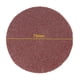 thumbnail image 3 of Papel de lija Irfora 50PCS 3 '' 75MM 120 Grit Disco abrasivo Papel de lija Papel de lija multipropósito Irfora Papel de lija, 3 of 5