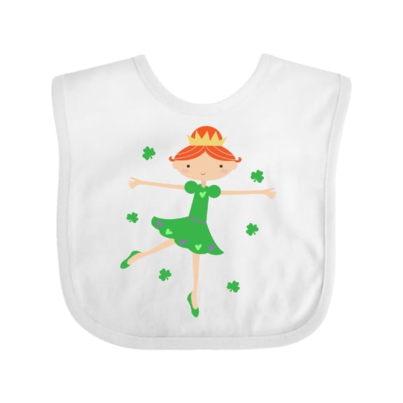 Inktastic Irish Princess St Patricks Girls Girls Baby Bib