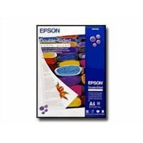 Epson Double-Sided Matte Paper - Matte - A4 (8.25 in x 11.7 in) - 178 g/m�� - 50 sheet(s) paper - for EcoTank ET-M1180; EcoTank Photo ET-8500; EcoTank Pro ET-5800; SureColor P706