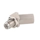 thumbnail image 3 of Scienceny Sensor de oxígeno en ángulo, conector extensor de 45 grados, espaciador catalítico Bung, accesorios plateados para coches, luz fija Vehículos, repuestos y accesorios Mis, 3 of 6