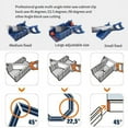 thumbnail image 6 of Miter Saw Cabinets Wood Cutting Clamping Miter Saw Box Wood Gypsum Oblique Angle Cutting Tool S, 6 of 8