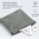 thumbnail image 5 of Sidaley Bolsa para auriculares Mini Cable USB portátil Bolsas de almacenamiento de monedas Teléfono Auriculares Bolsa Organizador Monedero Accesorios Cables de audio/vídeo Negro S, 5 of 6