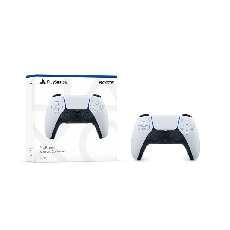Sony PS5 DualSense Wireless Controller - White - Walmart.com