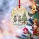 thumbnail image 3 of Adorno de corazón de la amistad de vidrio marino hecho a mano | Recuerdo para colgar en el árbol de Navidad | Regalo para amigas, hermanas y compañeras de trabajo | Decoración única de amistad, 3 of 4