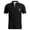Black, variant on HOWPAY Short Sleeve Polo Shirts for Men Summer Solid Color Casual Collared Basic Tees Stretch Lightweight Classic Button Workout Golf Shirts Black L