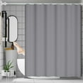 thumbnail image 4 of Eolstice Waterproof Mildew Proof Shower Curtain, Punch Free Light Transmitting Bathroom Partition Curtain, For Bath Tub, Decor, 4 of 8