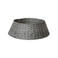 thumbnail image 1 of ZheElen Christmas Tree Base Made Of Durable Water Hyacinth Basket Durable And Flexible gray large size, 1 of 5