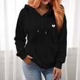 thumbnail image 5 of Women's 330 Gram Hoodie Kangaroo Pouch-Broken Heart, 5 of 10
