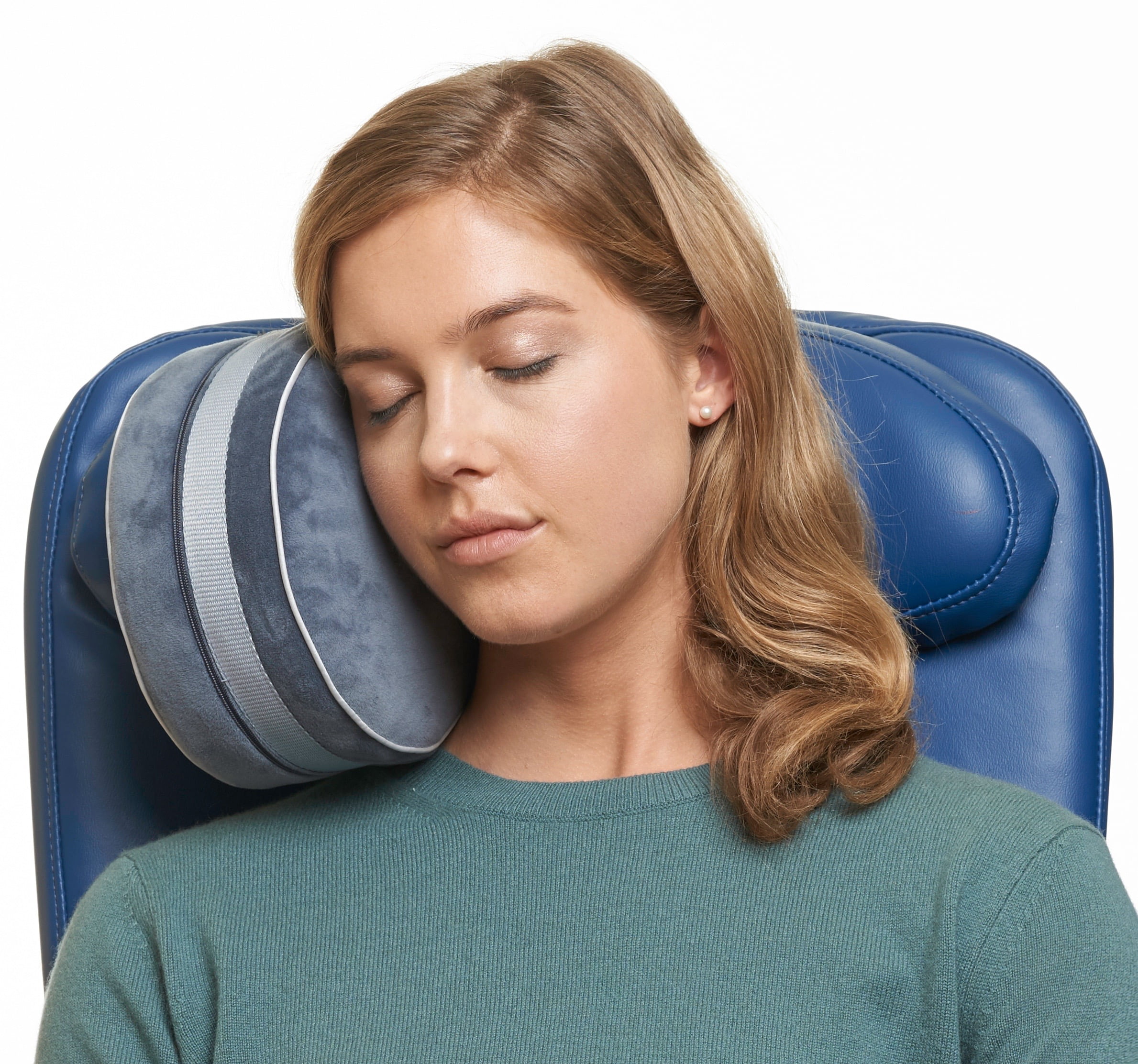 Travelrest ILene Headrest Travel Pillow DualDensity Foam for