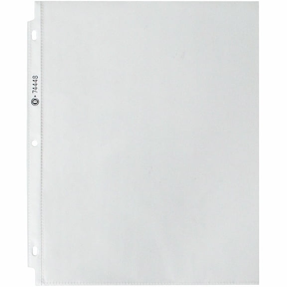 Business Source, BSN74448, Economy Weight Sheet Protectors, 200 / Box, Semi Clear