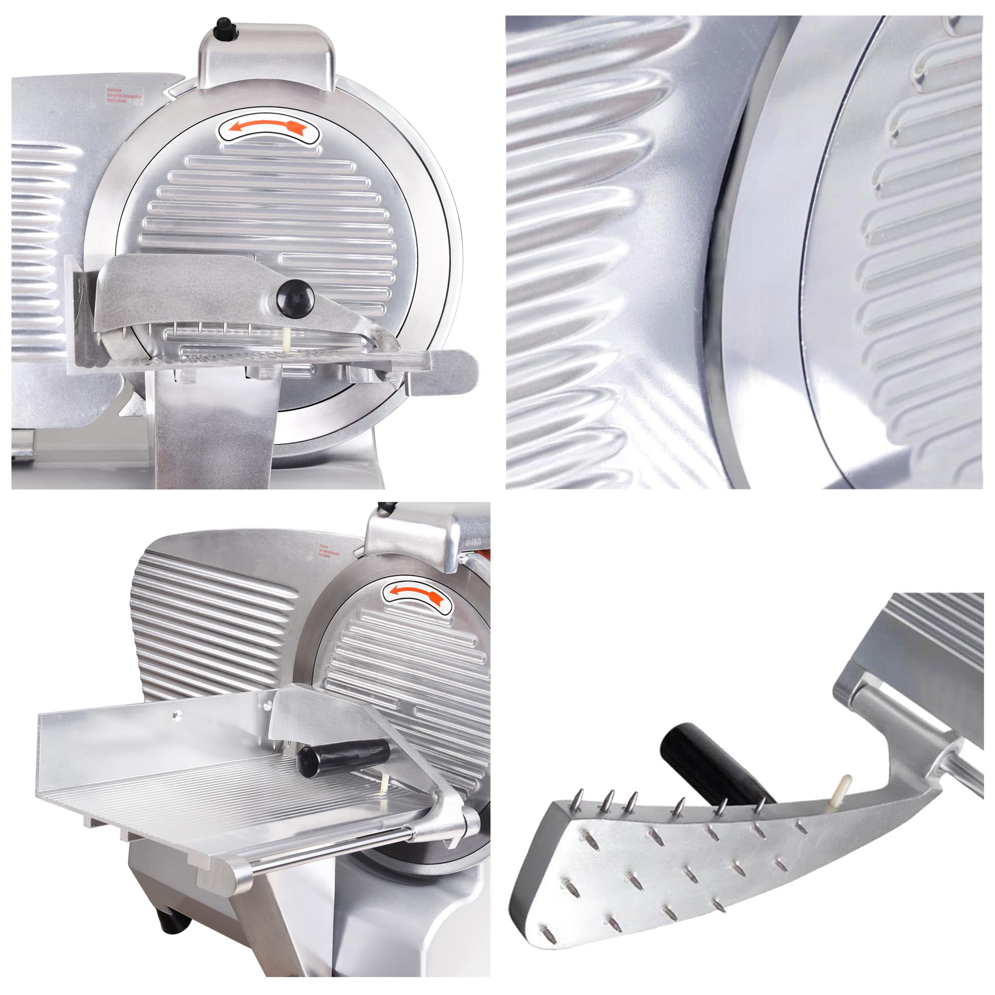 12′ Semi-Automatic Meat Slicer, Countertop Commercial Electric Frozen Meat  Slicer - China Meat Cutter, Food Preparation Equipment