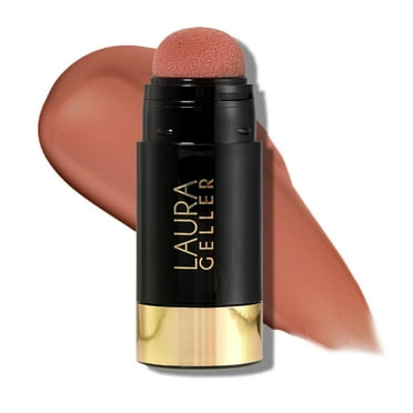 LAURA GELLER NEW YORK Serum Blush Tint, Lightweight Liquid Blush for Cheeks, Weightless Watercolor Sheer Finish, True Tawny 04 True Tawny 1.70 Ounce (Pack of 1)