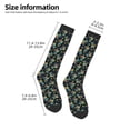 thumbnail image 3 of Bingfone Compression Socks for Women and Men Long Socks for Running Athletic Cycling Nurse-Colorful Turtles, 3 of 8