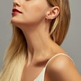 thumbnail image 4 of Pendientes para mujer, regalos para mujer, pendientes de moda, dulces, esmerilados, calientes, Eari ng, 4 of 4