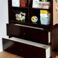thumbnail image 5 of Bowery Hill Wood Twin Bunk Bed in Dark Walnut, 5 of 8
