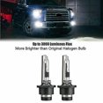 thumbnail image 3 of 2pcs D2r 6000k 35w Car Xenon Lamp Headlight Replacement Bulbs, 3 of 4