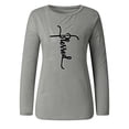 thumbnail image 3 of Pntutb mujeres moda cuello redondo 3D impresión pulóver fácil manga larga camisa tops Pntutb Pntutb-498, 3 of 6