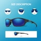 thumbnail image 4 of Duduma Gafas de sol deportivas polarizadas para hombres y mujeres, para correr, ciclismo, pesca, golf, conducir, gafas de sol Tr90, 4 of 5