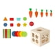 thumbnail image 1 of Juguete Montessori de madera , juguetes sensoriales, forma de aprendizaje temprano, clasificación de tamaño para bebés, niños, niñas, preescolar, 1 of 8
