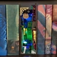 thumbnail image 4 of Homerr Bookshelf Ornament Bookshelf Insert Artistic Library Inserts with LED Lights Wooden Bookends Ornament for Home Shelf Decoration LED Bookshelf Decor, 4 of 8