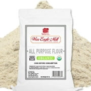 War Eagle Mill All Purpose Flour Unbleached, Organic, Non-GMO 25-Pound Bag (Pack of 1)