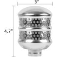 thumbnail image 5 of 2 Pack Bubbler Sprinkler Heads, Aluminum Diffuser Flood Nozzle for Delicate Watering, Gentle Garden Metal Watering Soaker Sprinkler for Plants Garden Lawn Yard, 5 of 6