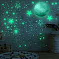 thumbnail image 4 of RYRDWP Clearance Fluorescent Stickers - Creative Glow - in - the - Dark Decorative Stickers, 4 of 6