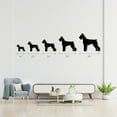 thumbnail image 4 of Giant Schnauzer Dog Metal Wall Sign | Dog Silhouette Wall Decor | Indoor Outdoor Decor for Pet Lovers | Solid Steel Home Decor Decorative Accent Metal Art Wall Sign | Metal Wall Art Made in USA, 4 of 6
