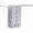 Gray, variant on 10 in 1 Wall Outlet Extender with Shelf, 8 AC Outlets and 2 USB Ports, Removable Outlet Shelf Wall Holder, Bathroom Charging Shelf, FCC Listed, Black