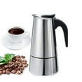 thumbnail image 4 of Coffee Maker, Easy To Clean Ergonomic Handle Moka Pot  for Home, 4 of 8