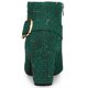 thumbnail image 3 of Botines de Cuadros Allegra K Tacón Grueso Punta Puntiaguda Verde 40, 3 of 6