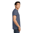 thumbnail image 2 of Gildan Men's Heavy Cotton T-Shirt, Crewneck Heavy Cotton Shirt, Heather Navy, S, 2 of 4