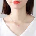 thumbnail image 3 of Collier Clavicule pour Femmes Pendentif à Lèvres Collier Bijou pour la Saint-Valentin, 3 of 9