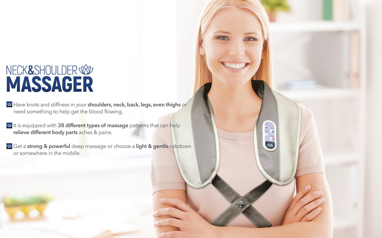 Banish aches and pains with this intuitive shoulder massager for only  $55.97 - Boing Boing