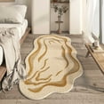 thumbnail image 3 of Cloud Shaped Area Rug, Soft Pashmina Washable Irregular Rug, Non- Backing, for Bedroom, Living Room, Nursery Home Decor, 3 of 4