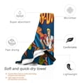thumbnail image 4 of Toallas de playa con estampado de Scooby Doo, toallas de baño absorbentes y ligeras de secado rápido, toalla de baño de microfibra ultra suave para viajes, playa, gimnasio, camping, yoga, picnics,, 4 of 8